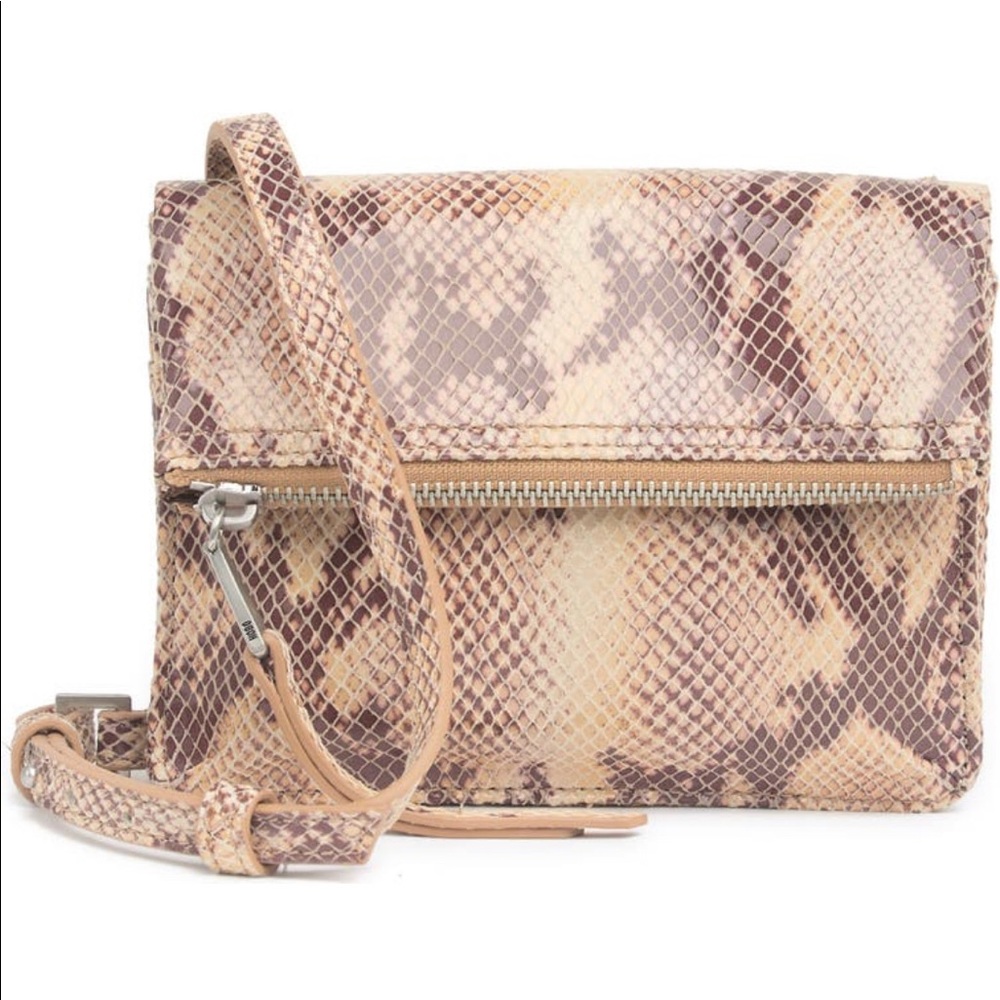 Reptile print crossbody